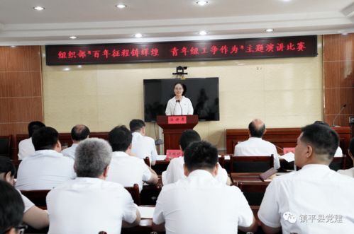 镇平县委组织部举办 百年征程铸辉煌 青年组工争作为 主题演讲比赛