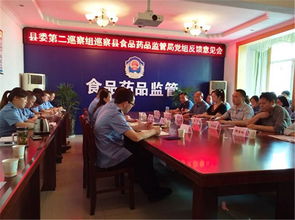 县委第二巡察组向县食品药品监管局党组反馈巡察情况