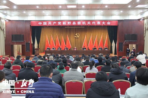 中国共产党新野县委机关代表大会召开